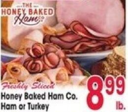 Jewel-Osco Honey Baked Ham Co. Ham or Turkey offer