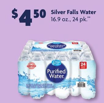 Family Dollar Silver falls water offer