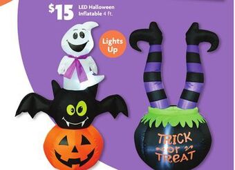 Family Dollar Led halloween inflatable offer