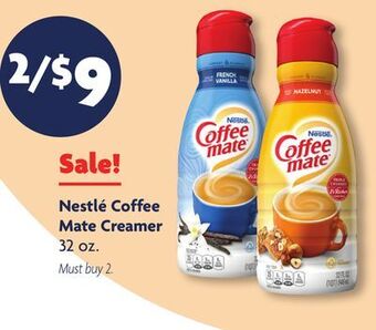 Family Dollar Nestlé coffee mate creamer offer