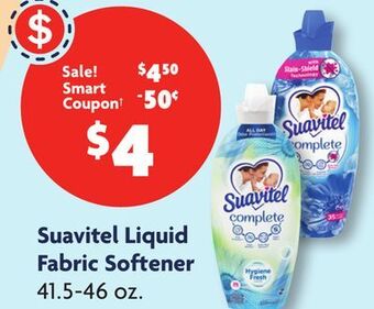Family Dollar Suavitel liquid fabric softener offer
