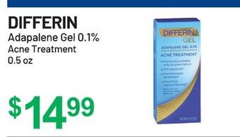 Health Mart Differin adapalene gel 0.1% acne treatment offer