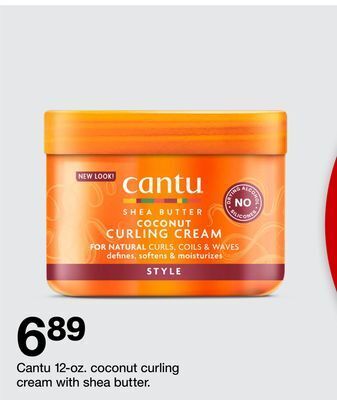 Target Cantu 12-oz. coconut curling cream with shea butter offer