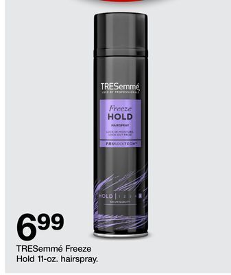 Target Tresemmé freeze hold offer