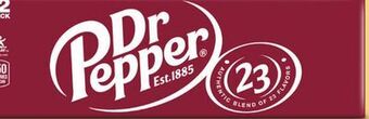 Target Dr pepper and more 12-pk. soda offer
