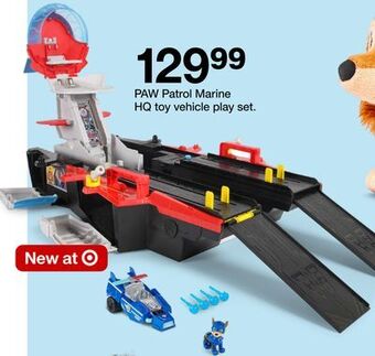 Target Paw patrol marine hq toy vehicle play set offer