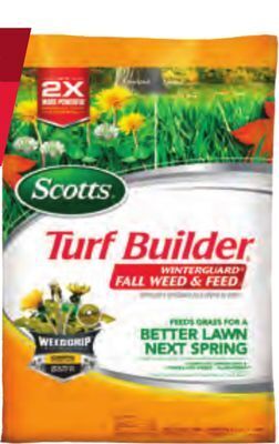 Ace Hardware Scotts turf builder winterguard fall weed & feed 3 offer