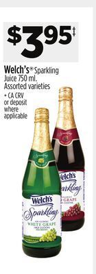 Dollar General Welch's sparkling juice offer