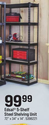 Ace Hardware Edsal 5-shelf steel shelving unit offer