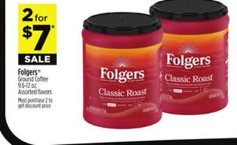 Dollar General Folgers ground coffee offer
