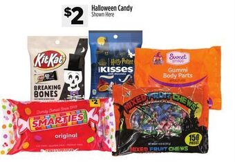 Dollar General Halloween candy shown here offer