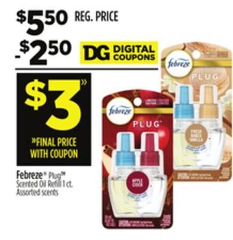 Dollar General Febreze offer
