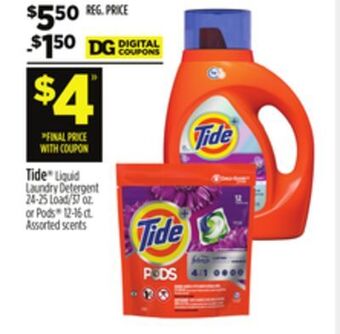 Dollar General Tide offer