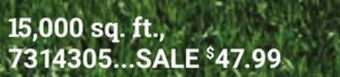 Ace Hardware Jonathan green winter survival fall lawn food offer