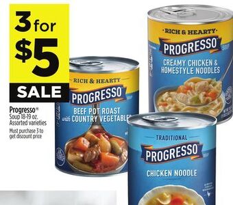 Dollar General Progresso soup offer