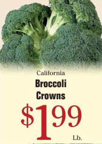 Broccoli Crowns