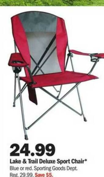 Meijer Lake & Trail Deluxe Sport Chair offer