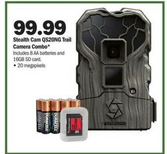 Meijer Stealth Cam QS20NG Trail Camera Combo offer