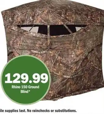Meijer Rhino 150 Ground Blind offer