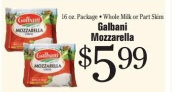 Morton Williams Galbani Mozzarella offer