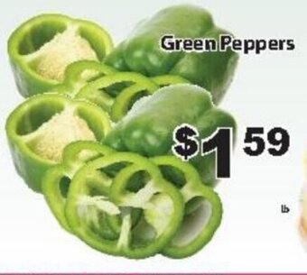 Fine Fare Green Peppers offer