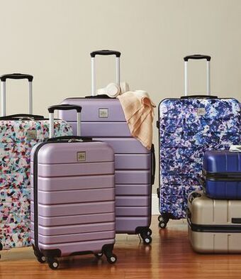 JC Penney Skyway everett 20 hardside carry-on luggage offer