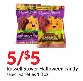 Hy-Vee Russell stover halloween candy offer