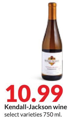 Hy-Vee Kendall-jackson wine offer
