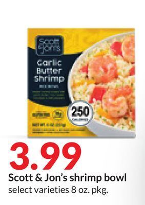 Hy-Vee Scott & jon's shrimp bowl offer