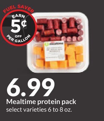 Hy-Vee Mealtime protein pack offer