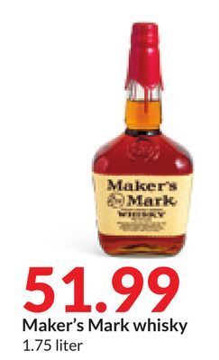 Hy-Vee Maker's mark whisky offer