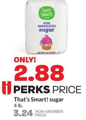 Hy-Vee That's smart! sugar offer