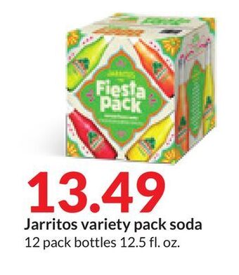 Hy-Vee Jarritos variety pack soda offer