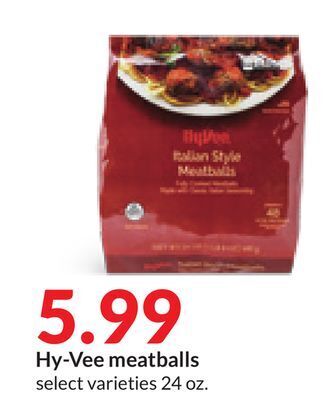 Hy-Vee Hy-vee meatballs offer