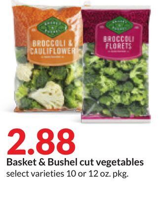 Hy-Vee Basket & bushel cut vegetables offer