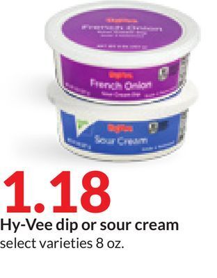 Hy-Vee Hy-vee dip or sour cream offer
