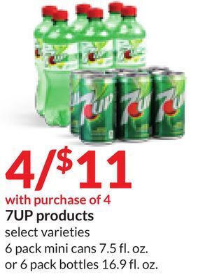 Hy-Vee 7up products offer