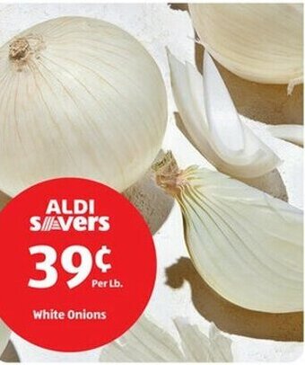 Aldi White Onions offer