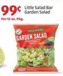 Aldi Little Salad Bar Garden Salad offer