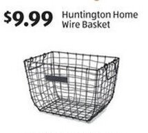 Aldi Huntington Home Wire Basket offer