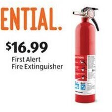 Aldi First Alert Fire Extinguisher offer