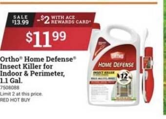 Ace Hardware Ortho® Home Defense® Insect Killer For Indoor & Perimeter 1.1 Gal. offer