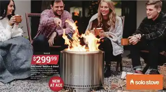 Ace Hardware Solor Stove® Bonfire & Stand offer