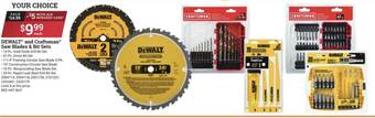 Ace Hardware Dewalt® And Craftsman® Saw Blades & Bit Sets offer