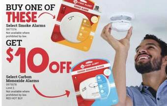 Ace Hardware Smoke Alarms Or Carbon Monoxide Alarms offer