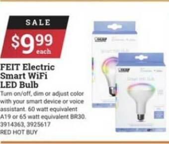 Ace Hardware Feit Electric Smart WiFi LED Bulb offer