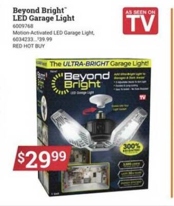 Ace Hardware Beyond Bright™ Led Garage Light offer