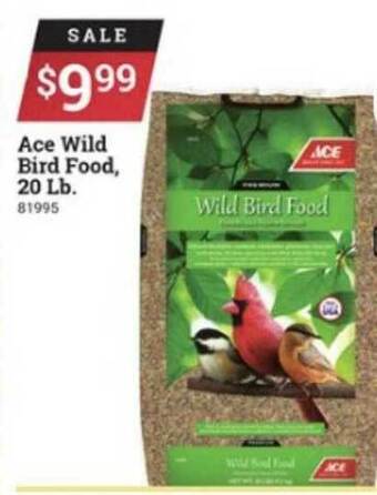 Ace Hardware Ace Wild Bird Food 20 Lb. offer