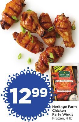 Food 4 Less Heritage farm chicken party wings offer
