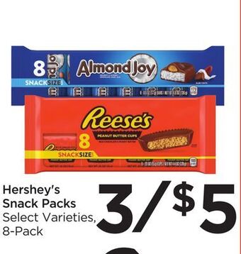 Food 4 Less Hershey's snack packs offer
